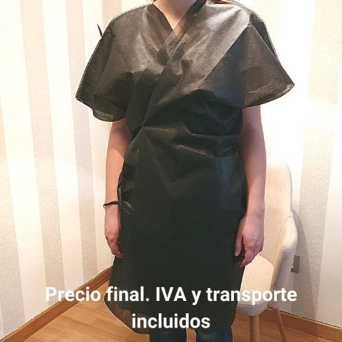BATA O KIMONO DESECHABLE SANTEX  APERTURA DELANTERA 30gr. EXTRA